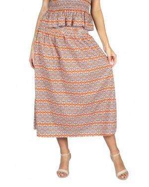 Sincerely Ours Luna Midi Skirt - Pink