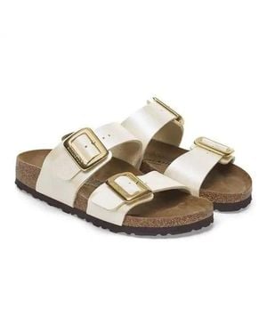 Birkenstock Sydney 1029492 Sandals Pearl Birko-Flor Gal603 - Metallic