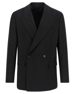 mfpen Double-Breasted Blazer - Black