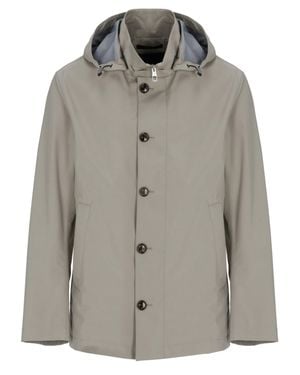 Montecore Tech Fabric Hooded Jacket - Gray