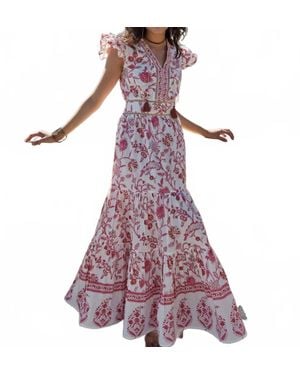 NIBI MTK Percy Maxi Dress - Purple