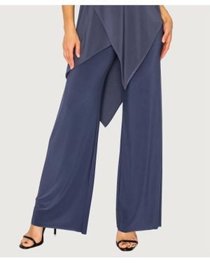 Last Tango Wide Leg Pants - Blue