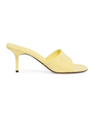 Jacquemus Cubisto Mules - Metallic