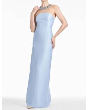 Sachin & Babi Irina Gown - Blue