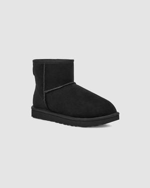 UGG Classic Mini Ii 1016222-Blk Boots Sheepskin Ankle Zogg961 - Black