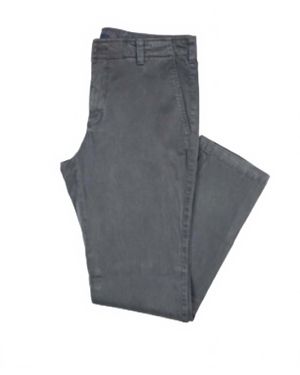 Benson Flat Front Chino - Gray