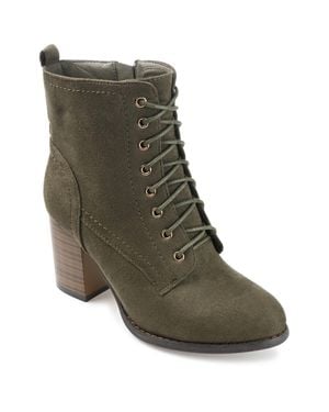 Journee Collection Apos;S Baylor Medium And Wide Width Booties - Green