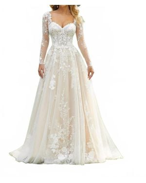 Mori Lee Drucilla Romantic Wedding Dress - White