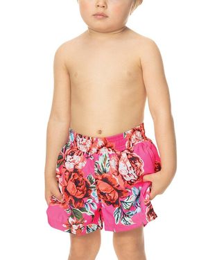 Maaji Roses And Roses Swim Trunk - Red