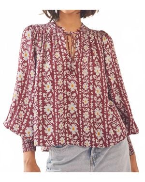 Omika Anouk Blouse - Red