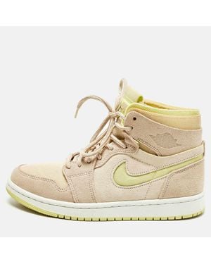 Nike S Jordan 1 Zoom Air Cmft Lemon Twist - Metallic