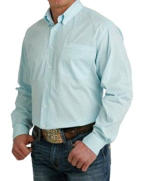 Cinch Classic Print Shirt - Blue