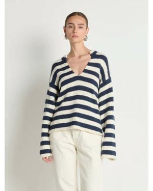 Nation Ltd Renata Popover Belled Sleeves Top - White