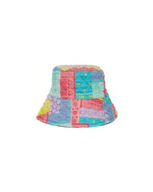 Jocelyn Amalfi Bucket Hat - White