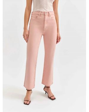 DAZE Soho High Rise Ankle Jeans - Pink
