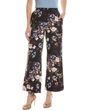 Nicole Miller Printed Pant - Black