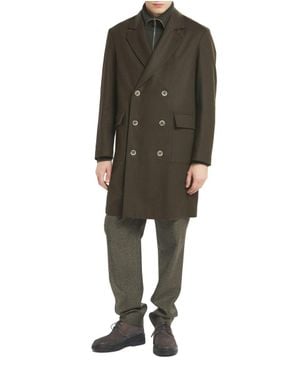 Barena Gazabin Caramal Coat - Green