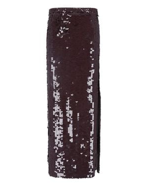P.A.R.O.S.H. Stretch Mini Skirt - Purple