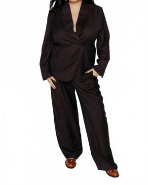 NORR Kandria Wide Leg Pants - Black
