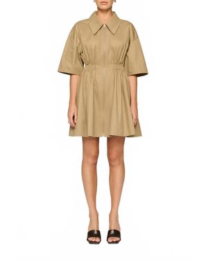 Clea Evander Mini Dress - Natural