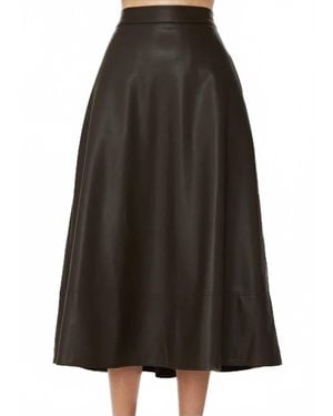 JS71 Laurent Vegan Skirt - Black