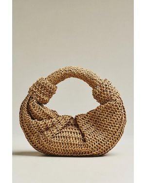 Simon Miller Lopsy Raffia Bag - Metallic