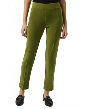 Joseph Ribkoff Classic Straight Leg Pants - Green
