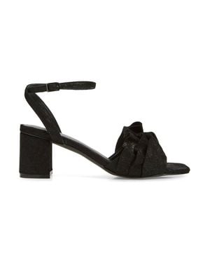 KOKO + PALENKI Serenity Square Toe Sandal - Black