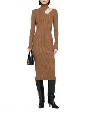 Anine Bing Victoria Dress - Natural