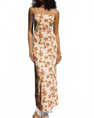 La Porte Melrose Maxi Dress - Metallic