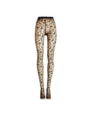 Wolford Rose Tights - Metallic