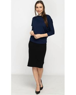 KMW Dolman Sleeve Top - Black