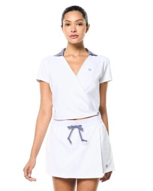 Sergio Tacchini Agata Wrap Polo - White
