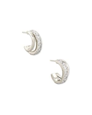 Kendra Scott Livy Huggie Earrings - Metallic