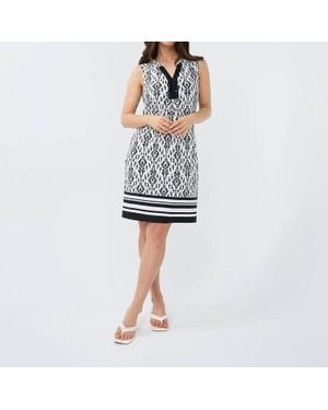 EsQualo Suzan Sleeveless Mini Dress - Blue