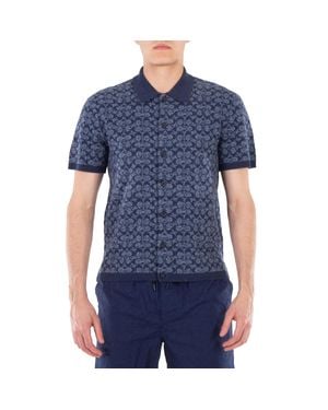 COACH Signature Polo Shirt - Blue