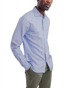 Hartford Cover Button Down Shirt - Blue