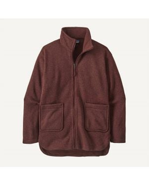 Patagonia Better Sweater Oversized Coat - Brown
