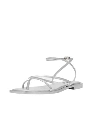 Steve Madden Agree-R Flat Sandal Agre02S1-751 - White