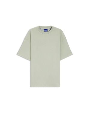 HUGO Waffle-Structure T-Shirt - Green