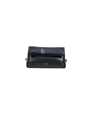Liu Jo Polyethylene Clutch Bag - Black