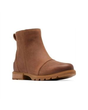 Sorel Emelie Iii Zip Waterproof Bootie - Brown