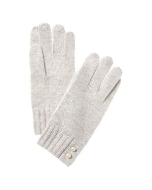 Phenix Touch Tech Cashmere Gloves - White
