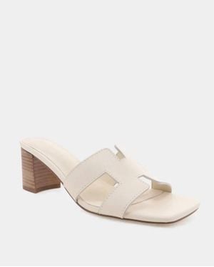 Billini Elcie Block Heels - Natural