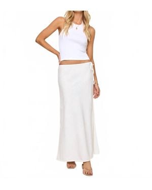 LSPACE Stop And Stare Skirt - White