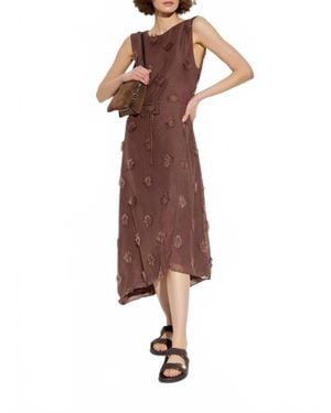 Samsøe & Samsøe Saportofino Midi Dress - Brown