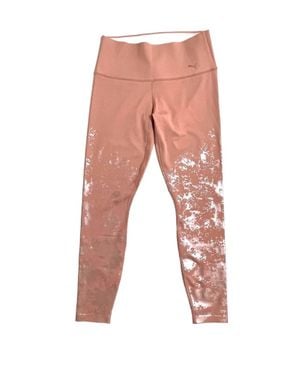 PUMA Rose Foil Leggings - Pink