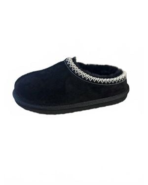 Very G Sparks Faux Fur Shoes - Blue