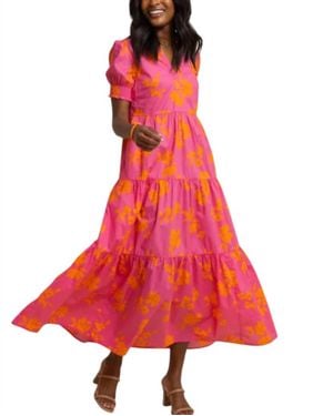 Southern Tide Nadine Tiered Cotton Lawn Maxi Dress