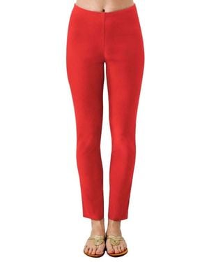 Gretchen Scott Gripeless Pull On Pant - Red